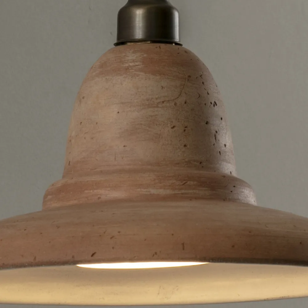 Toscot Garten-Wandlampen-Kunsthandwerkliche Gartenapplikation in Galestro, hergestellt in Italien – Spoleto