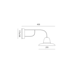 Toscot Garten-Wandlampen-Kunsthandwerkliche Gartenapplikation in Galestro, hergestellt in Italien – Spoleto