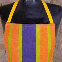 Viadurini by Marchi 1633 Küchen Schürzen-Kunstschürze in Leinwand aus Hanf Einzigartiges Stück italienischer Handwerkskunst