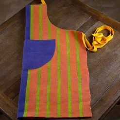 Viadurini by Marchi 1633 Küchen Schürzen-Kunstschürze in Leinwand aus Hanf Einzigartiges Stück italienischer Handwerkskunst