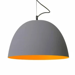 In-es.artdesign Moderne Pendelleuchten-Lackierte Pendelleuchte H2o Moderner Zement