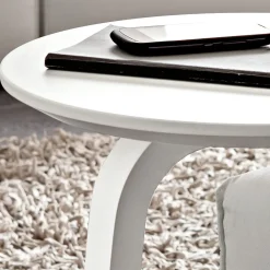 Viadurini Living Moderne Couchtische-Lackierter MDF Couchtisch mit Massivholzrahmen Made in Italy - Tobiko