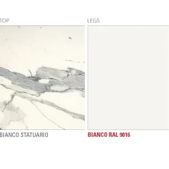 Viadurini Living Esstische-Laminam Esstisch mit Aluminiumstruktur Made in Italy - Bayern