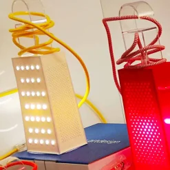 In-es.artdesign Design Tischlampen-Lampe aus Laprene Tisch Cacio & Pepe modern