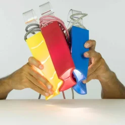 In-es.artdesign Design Tischlampen-Lampe aus Laprene Tisch Cacio & Pepe modern