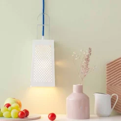 In-es.artdesign Design Tischlampen-Lampe aus Laprene Tisch Cacio & Pepe modern