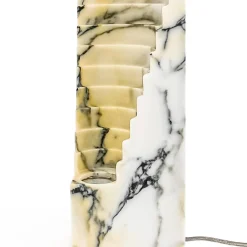 Viadurini Lighting Designer Stehlampen-Lampe aus Paonazzo-Marmor und verschiedenen Größen Made in Italy - Daichi