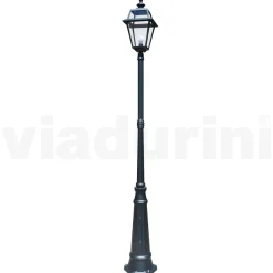 Viadurini Lighting Gartenlampion-Lampe im Vintage-Stil aus Aluminium und Glas, hergestellt in Italien – Vivian