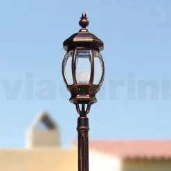 Viadurini Lighting Gartenlampion-Lampe im Vintage-Stil aus Aluminiumdruckguss, hergestellt in Italien – Leona