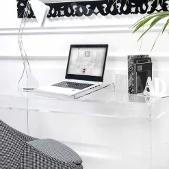 Viadurini Decor Deko Artikel Und Wohnaccessoires-Laptopständer in transparentem oder geräuchertem Plexiglas Design 2 Stück - Nerdino