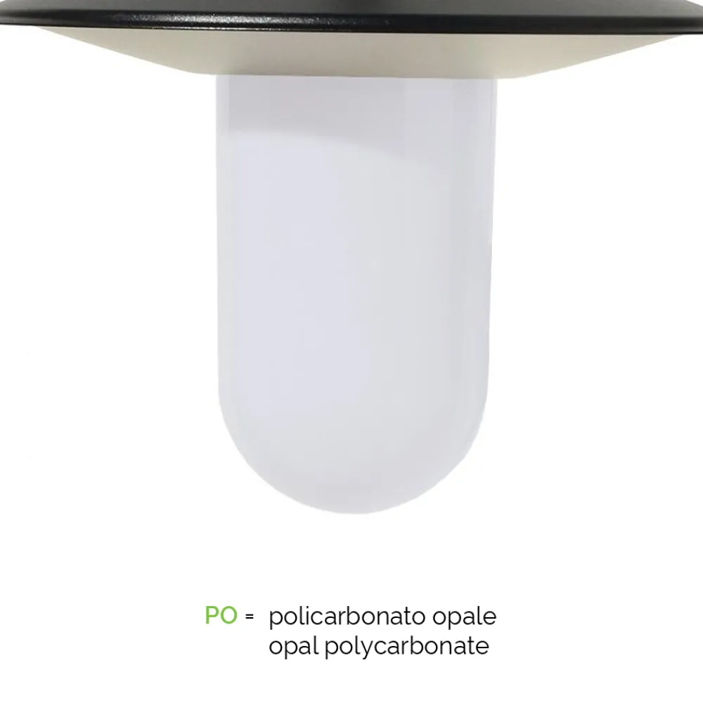 Viadurini Lighting Gartenlampion-Laternenpfahl 2 Lichter im Vintage-Stil aus grauem Aluminium, hergestellt in Italien – Belen