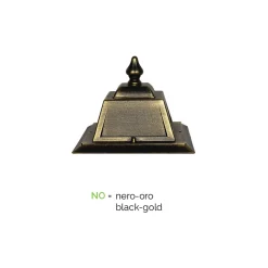 Viadurini Lighting Gartenlampion-Laternenpfahl mit 3 Lichtern im Vintage-Stil aus Aluminium und Glas, hergestellt in Italien – Doroty