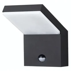 Viadurini Lighting Garten-Wandlampen-LED-Außenprojektor aus Aluminium mit Bewegungssensor - Nerea