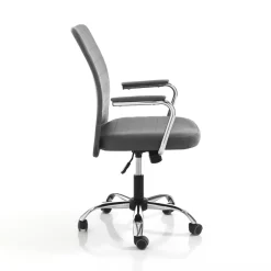 Viadurini Living Bürosessel-Leder-Bürosessel und verstellbarer Gaslift – Radon