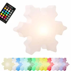 Viadurini Lighting Design Beleuchtung|Designer Stehlampen-LED-Lampe, Solar oder E27 Kristall Design für drinnen oder draußen - Nevestar