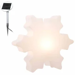 Viadurini Lighting Design Beleuchtung|Designer Stehlampen-LED-Lampe, Solar oder E27 Kristall Design für drinnen oder draußen - Nevestar