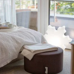 Viadurini Lighting Design Beleuchtung|Designer Stehlampen-LED-Lampe, Solar oder E27 Kristall Design für drinnen oder draußen - Nevestar