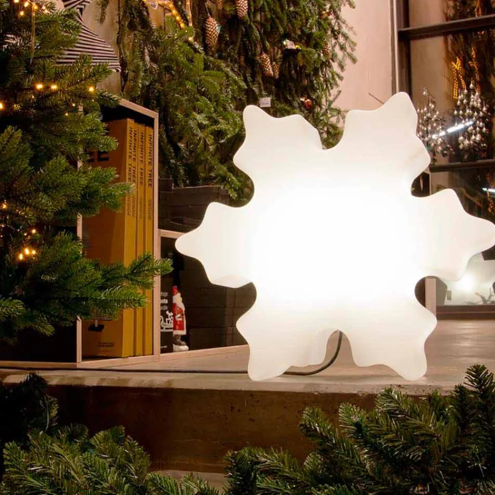 Viadurini Lighting Design Beleuchtung|Designer Stehlampen-LED-Lampe, Solar oder E27 Kristall Design für drinnen oder draußen - Nevestar