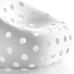 Viadurini in the Garden Lichtmöbel-LED-Leuchtsessel für den Außenbereich aus weißem Polyethylen Made in Italy - Asso