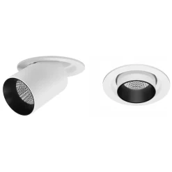 Viadurini Lighting Moderne Deckenleuchten-LED-Projektor verstellbare Deckenleuchte für den Innenbereich aus Aluminium - Etruskisch