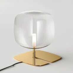 Viadurini Lighting Moderne Tischlampen-LED-Tischlampe mit Metallstruktur Made in Italy - Donatina