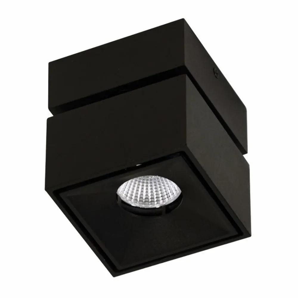 Viadurini Lighting Moderne Wandleuchten-LED-Wand- oder Deckenstrahler aus weißem oder schwarzem Aluminium - Vernon