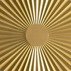 Il Fanale Design Wandleuchten-LED-Wandleuchte aus plissiertem Messing Made in Italy - Pliè von