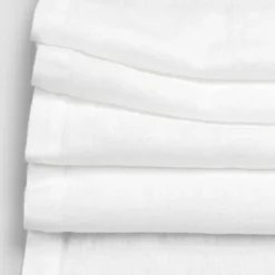 Viadurini Textile Runner-Leinen Tischläufer mit weißer Spitze, italienische Luxusqualität - Farnese