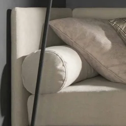 Bolzan Letti Maßgeschneiderte Möbel|Polsterbetten-Letto singolo con testiera sagomata und pannello laterale, Line8 Bolzan