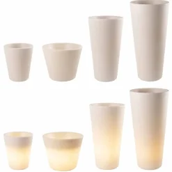 Viadurini Lighting Lichtmöbel-Leuchtende Vase für Außen- und Innenräume, farbenfrohes Design in 3 Dimensionen - Vasostar