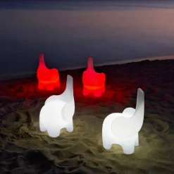 Myyour Lichtmöbel|Moderne Stühle-Leuchtender Kinderstuhl, wiederaufladbare RGBW-LED, 2 Stück - Tino von