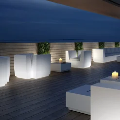 Viadurini in the Garden Lichtmöbel-Leuchtender Outdoor-Sessel aus Polyethylen Made in Italy - Chiabotto