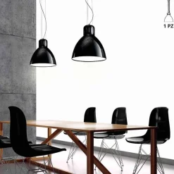 Leucos Moderne Pendelleuchten-The Great JJ Moderne Hängeleuchte aus Aluminium