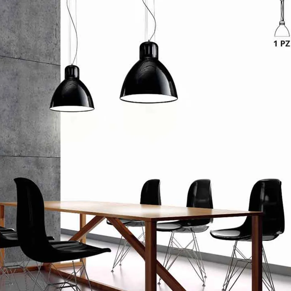 Leucos Moderne Pendelleuchten-The Great JJ Moderne Hängeleuchte aus Aluminium