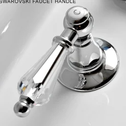 Viadurini Taps Bidetarmaturen-3-Loch-Bidetbatterie mit interner Lieferung aus Messing Made in Italy - Noriana