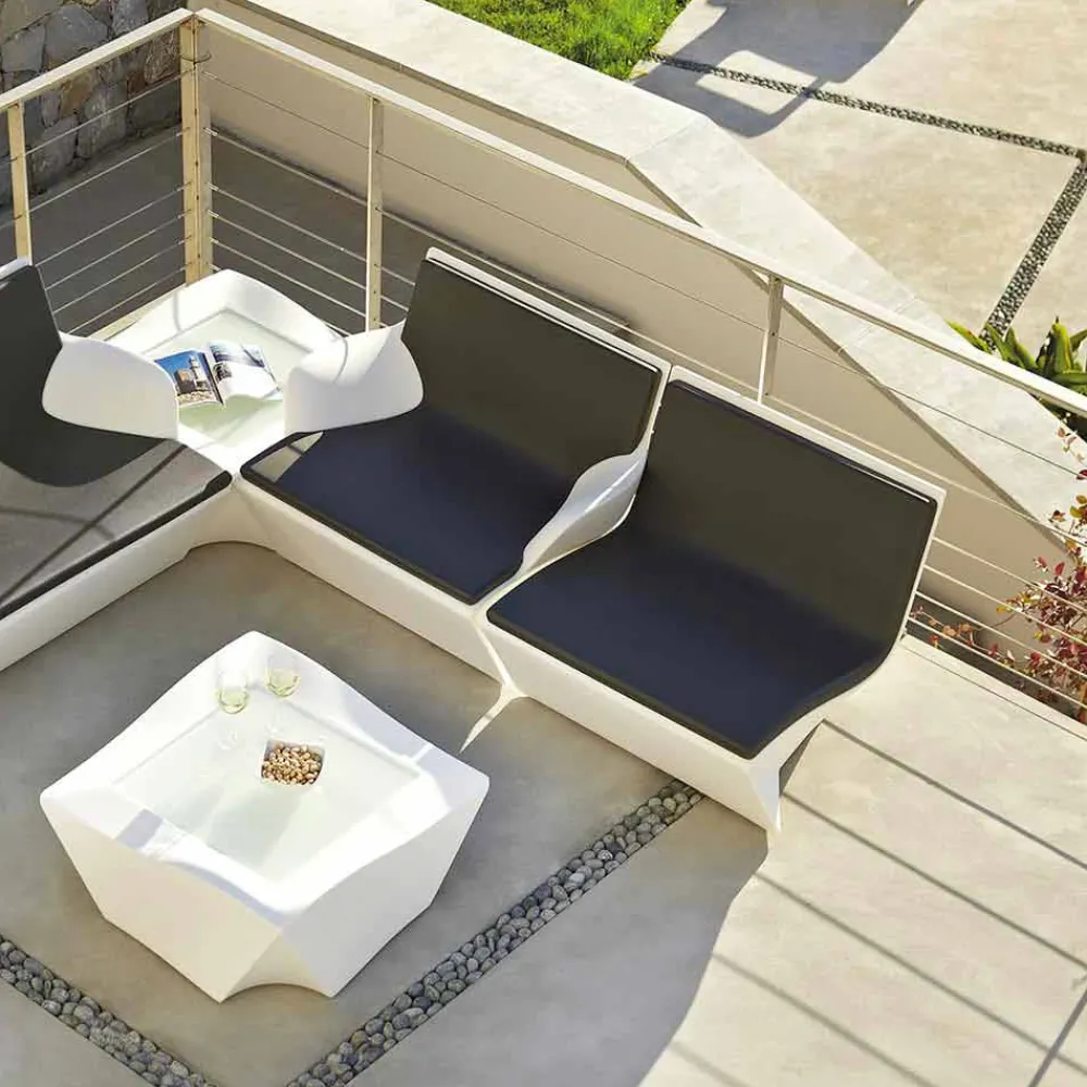 SLIDE Sessel Kunststoff-Loungesessel Kami Ichi aus Italien