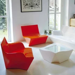 SLIDE Sessel Kunststoff-Loungesessel Kami Ichi aus Italien