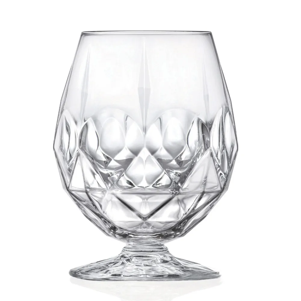 Viadurini Kitchen Italienisches Kristallgeschirr-Low Glass Likörglasservice in Eco Crystal 12 Stück - Bromeo