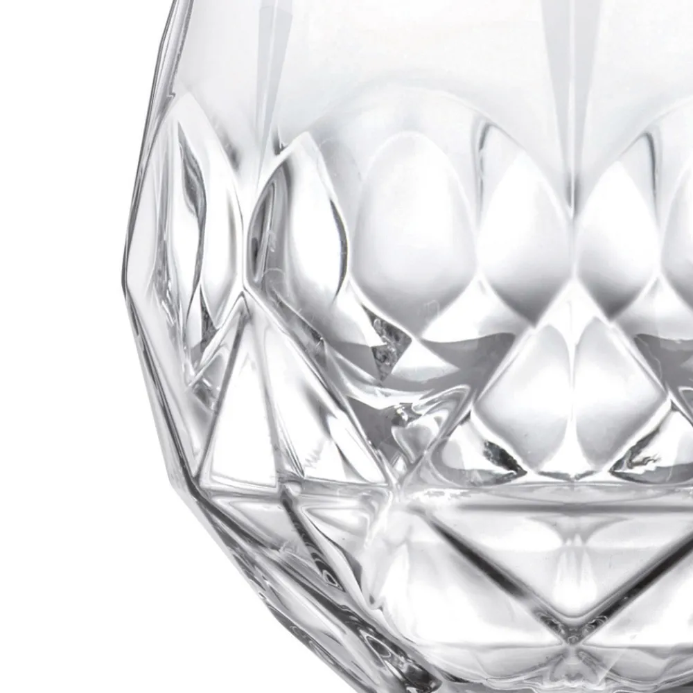 Viadurini Kitchen Italienisches Kristallgeschirr-Low Glass Likörglasservice in Eco Crystal 12 Stück - Bromeo