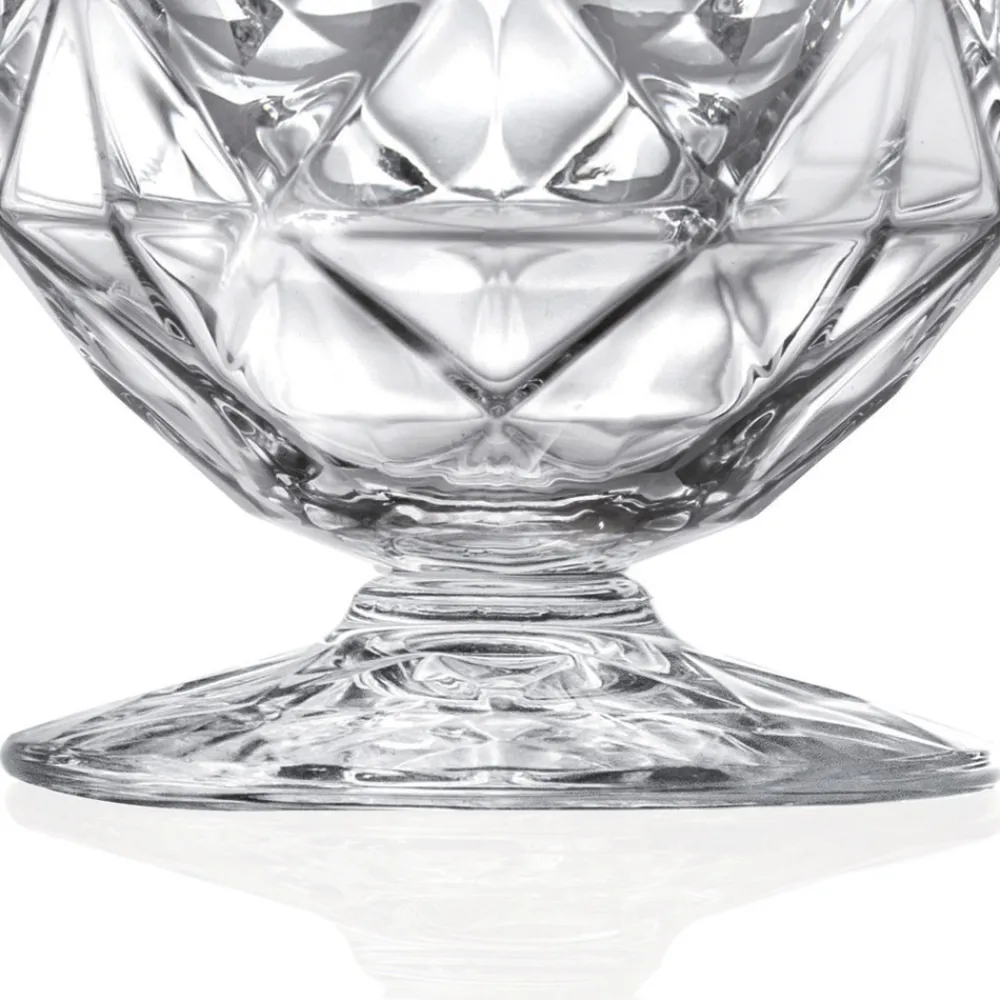 Viadurini Kitchen Italienisches Kristallgeschirr-Low Glass Likörglasservice in Eco Crystal 12 Stück - Bromeo