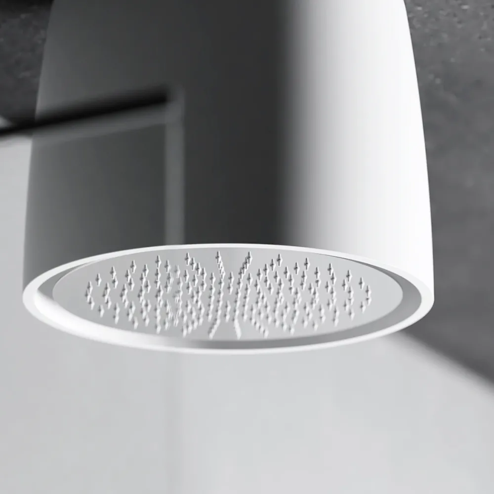 Viadurini Taps Duschköpfe-Luxolid Solid Surface Duschkopf Made in Italy - Lallio