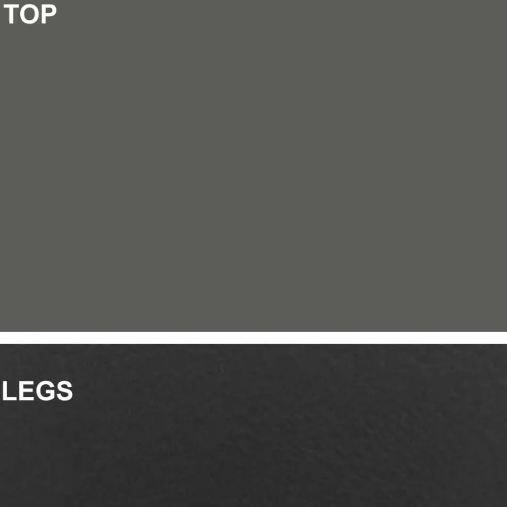 Viadurini Living Esstische-Luxuriöser fassförmiger Esstisch aus Fenix und Stahl, hergestellt in Italien – Settimmio