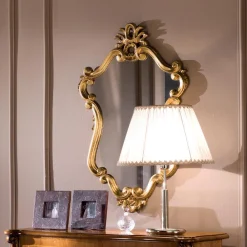 Viadurini Classic Wandspiegel-Luxuriöser Spiegel mit Blattgoldrahmen Made in Italy - Precious