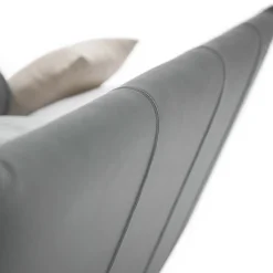 Viadurini Night Design Maßgeschneiderte Möbel|Polsterbetten-Luxuriöses Design-Doppelbett aus Kunstleder oder Stoff Made in Italy - Generus