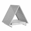 Vondom Gartensofas-Luxury Garden Daybed aus Aluminium und Stoff - Frame Vineyard von