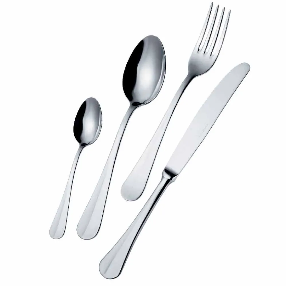 Viadurini Kitchen Besteck Set-Luxus Design Stahl Besteck Vintage Coloured Effect 24 Stück - Tigger