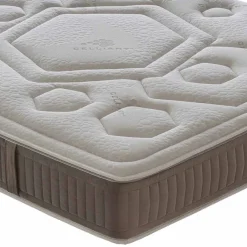 Viadurini Night Design Doppelbett Matratzen-Luxus Doppelmatratze aus Memory Foam H 25 cm Made in Italy - Arancia