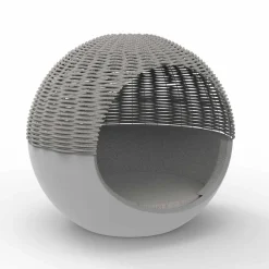 Vondom Gartensofas-Luxus Garten Daybed Round Design mit geflochtenem Seil - Ulm Moon von