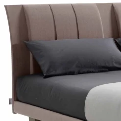 Viadurini Night Design Maßgeschneiderte Möbel|Polsterbetten-Luxus modernes Doppelbett gepolstert in Made in Italy Stoff - Gagia
