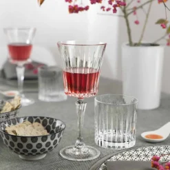 Viadurini Kitchen Italienisches Kristallgeschirr-Luxus Wein und Cocktail Gläser Design in Eco Crystal 12 Stück - Senzatempo